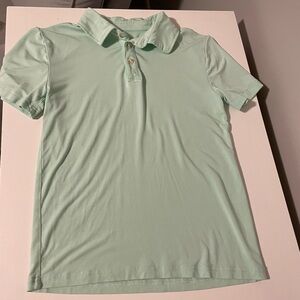 Little Sleepies Pastel Green Polo Shirts Size 8